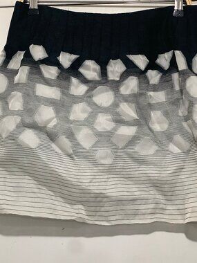 DIANE von FURSTENBERG MIDI COTTON BLEND SKIRTS SIZE 12